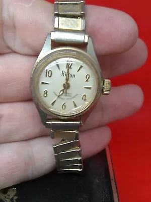 Vintage Hilton Incabloc Watch • $11.99