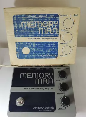 Vintage Electro Harmonix Memory Man Solid State Echo Delay Pedal W/Original Box • $549.99