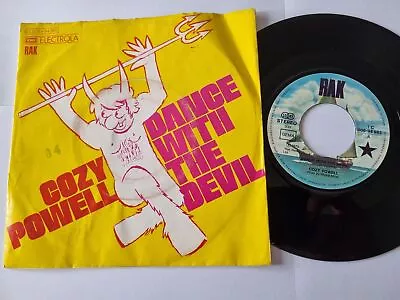 7  Single Cozy Powell - Dance With The Devil Vinyl Germany • £17.99
