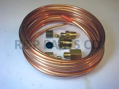 $38.55 • Buy Vacuum Mechanical Gauge Copper Tubing Line Kit 1/8  OD X 12' Foot