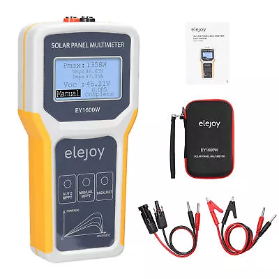 Solar Panel Tester Power Meter EY1600W Voltage Solar Panel Multimeter Tool R7W6 • $76.99