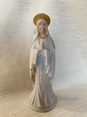 Josef Originals Praying Madonna Blessed Mary Figurine Lamp Night Light No Cord • $33.95