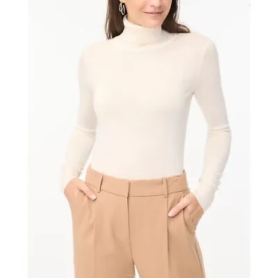 J. Crew Factory Machine-Washable Merino Wool-Blend Turtleneck Size Small NWT! • $29.99