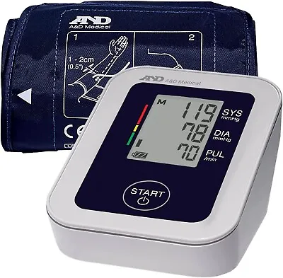 A&D Medical Life Source UA-651W-AC AccuFit Deluxe Blood Pressure Monitor™ • $25.44