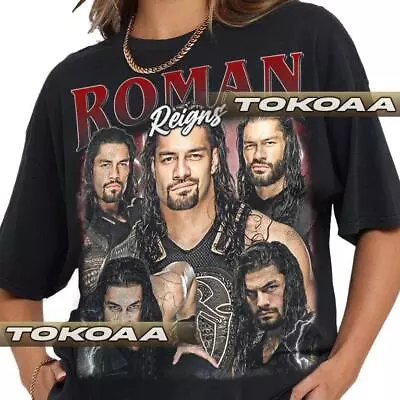 Limited Roman Reigns Vintage Shirt  Gift For Woman And Man Unisex T-Shirt • $18.99