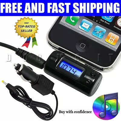 UK Car Wireless FM Transmitter USB Car Fast Charger Adapter For Iphone And Ipad  • £3.88