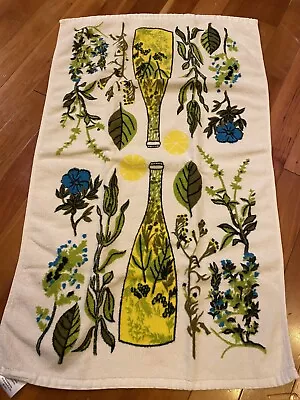 PreOwned VERA 🐞 Neumann INFUSED Oi 100%Cotton TerryCloth Kitchen Tea Hand Towel • $20