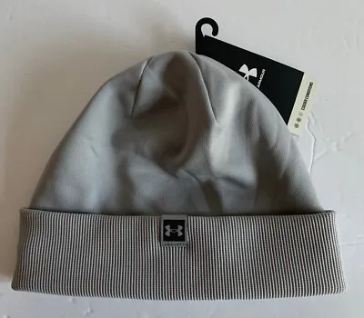 Under Armour UA Storm NEW Womens Gray Knit Beanie Hat OSFM • $25.49