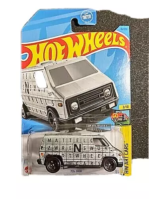 Hot Wheels - 70's Van - ZAMAC - 2023  B  Case - Walmart Exclusive - HKL24 • $9.99