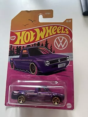 2022 Hot Wheels HW Volkswagen Series 5/8 Purple Volkswagen Caddy • $7