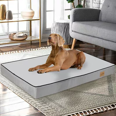 Deluxe Large Pet Dog Bed Orthopedic XL Dog Mattress Bed Memory Foam Joint Relief • $32.91