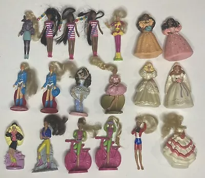 Vintage McDonalds Barbie Happy Meal Toys Lot Of 19 Vintage 90s Plastic Toys • $11