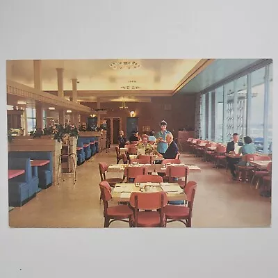 Interior View Restaurant Along Kansas Turnpike Gift Shop Vintage Chrome Postcard • $4.75