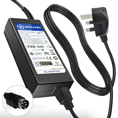 Power Lead Adapter Charger For 12V LI SHIN 0107A1240 0217B1250 LCD TV • £29.99