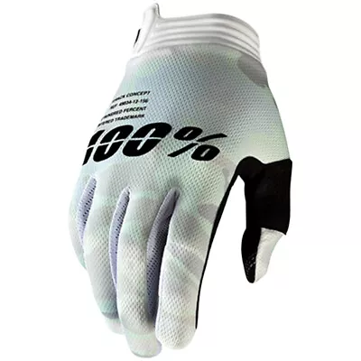 100% Percent MX I-Track White Camo Motocross Dirt Bike Gloves • $39.95