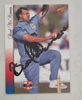 Brad McNamara Signed Cricket Australia Select Trade Card • $8.90