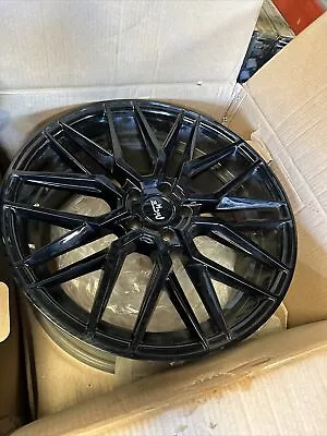 1 New 20X9 35 5X114.3 Niche 1PC M224 Gamma Gloss Black Wheel/Rim • $350