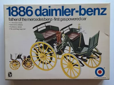 Entex 1/16 Scale 1886 Daimler-Benz Motor Wagon #8468 • $11.98