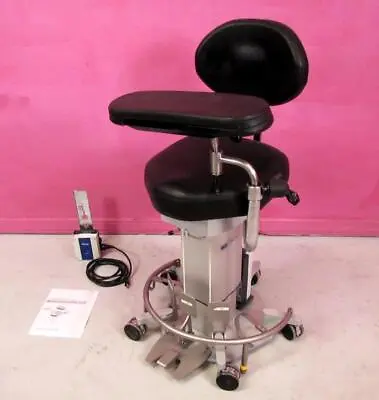 Akrus AK 480 ENT Neuro Battery Operated Surgeons Stool Chair & Charger 34 - 43  • $1999