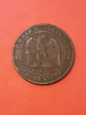 1853 France 10 Centimes. W Mintmark • £0.99