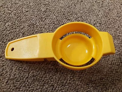 Vintage TUPPERWARE Egg Separator Yellow Orange Color #779 • $4.40