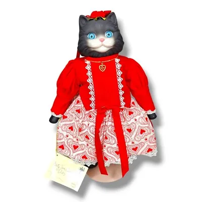 Goebel Cat Bette Ball Betty Jane Carter Musical Porcelain Doll LE Numbered 619 • $103.19