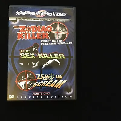 £24 • Buy Something Weird Video. Sharpshooter Triple (Region 1 DVD) OOP Cult Exploitation