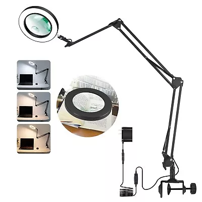 5X & 10X Magnifying Glass With Light NAKOOS 36  Ultra Long Magnifying Lamp ... • $95.39