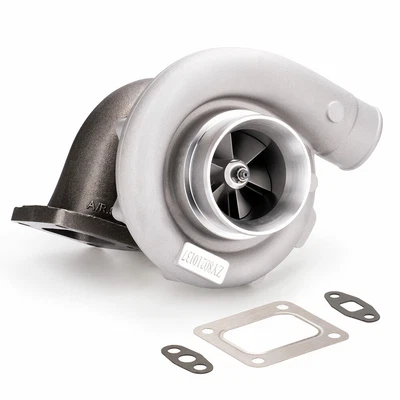 $185 • Buy T76 Turbo Charger Turbocharger T4 .80 Ar P Trim + 3  V-band Clamp Flange Kit New
