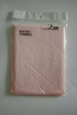 2 New BSI Micro Fiber Bowling Towel PINK $8.95 W Free Ship In USA ! • $8.95