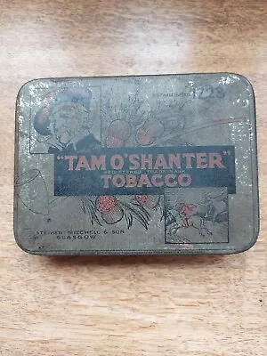 Vintage Stephen Mitchell & Son-tam O' Shanter-tobacco Tin (empty) Used Condition • £1.99