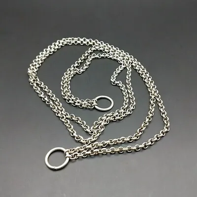 Ethnic Wind Retro Tribal Chinese Handmade Miao Silver DIY Jewelry Necklace Chain • $25