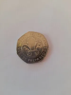   Be Prepared Scouts 50p Coin 2007 Circulated  • £1.50