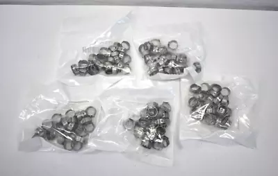 Lot Of 125 Oetiker Stepless Single Ear Hose Clamps 1/2  13.3mm 720144 25/Pack • $42.72