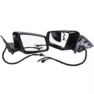 Left And Right Rear-View Mirror Black For Mercedes-Benz W221 S300 S320 S350 • $220