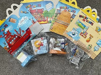 McDonald’s 1996 Looney Tunes Full Complete Set Toys Figures Vintage Mips & Boxes • £9.99