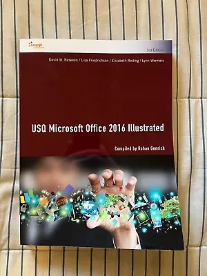 USQ Microsoft Office 2016 Illustrated By Lisa Friedrichsen 3rd Edition • $2.50