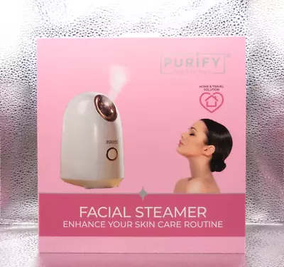 Purify Sauna Spa Ionic Facial Steamer Model #PY-FCSTM-700 BRAND NEW IN BOX • $19.99