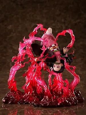 ANIPLEX Demon Slayer Nezuko Kamado Blood 1/8 Scale Figure Anime Toy 200mm NEW • £147.78