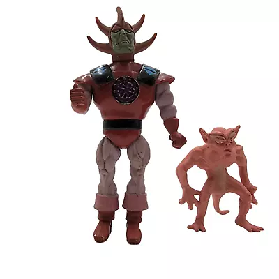 1983 BLACKSTAR OVERLORD Action Figure LASER LIGHT W Pink Demon Galoob Vintage • $22.39