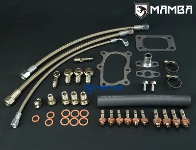 Turbo Install Line Kit For Nissan RB20DET RB25DET Skyline R32 R33 HKS 25/30 2530 • $175.84