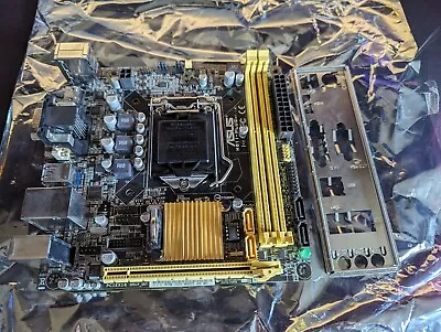 ASUS H81I-PLUS Mini-ITX Motherboard Intel H81 Chipset LGA1150 DDR3 SATA3 HDMI • $60