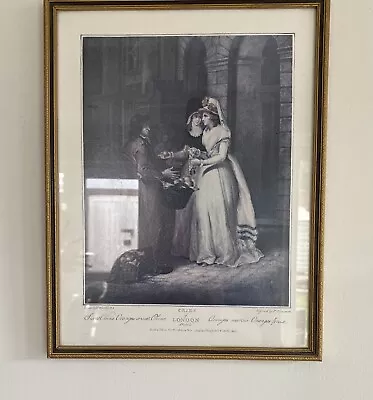 £15 • Buy Cries Of London F.Wheatley England By L.Shiavonelli Plate 3 Print