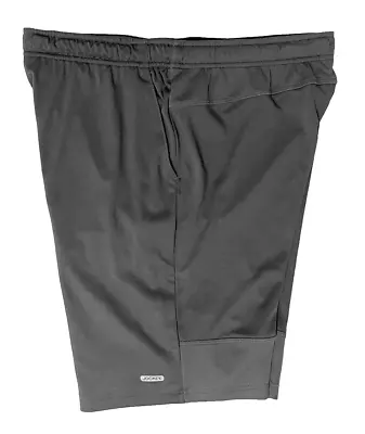 NEW Jockey Athletic Gym Shorts Mens M 9  Ins 29L Elastic Waist Pockets Gray • $13.58