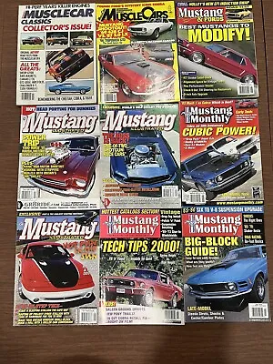 Lot Of 20 VTG MUSTANG Magazine Issues Mixed 80's Through Early 2000's • $7.99