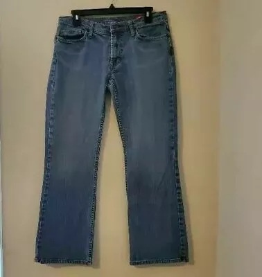 X2 Denim Laboratory Womens Boot Cut Jeans 30x29 Medium Wash Stretch Pockets 10 S • $12.95