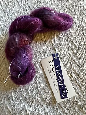 Malabrigo Mohair Silk And Mohair Yarn 249 Talisman Burgundy Color • $10