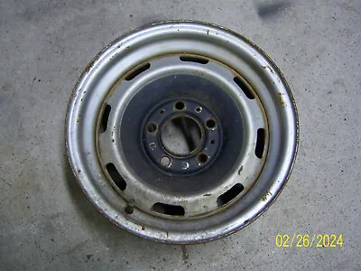 1969 70 71 72 73 74 AMC Javelin AMX Rally Wheels 14x6 5x4.5  Bolt Mopar Ford 68 • $110