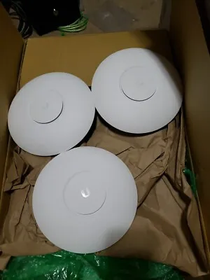 (3) Lot Of 3 Ubiquiti Unifi Networks UAP-AC-PRO 1300Mbps Wireless Access Point • $99