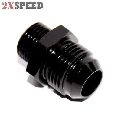 -10AN Male To M18x1.5Metric Male Thread Aluminum Hose End Fitting Adapter Black • $6.49